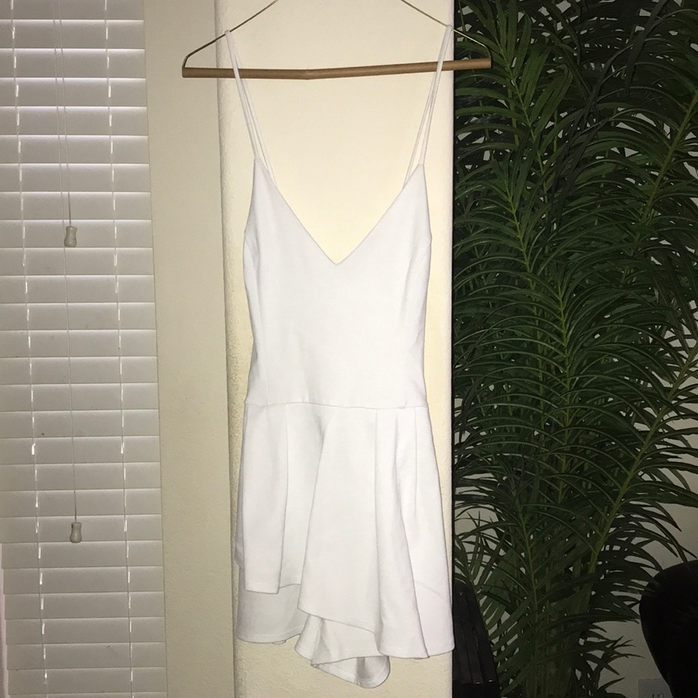 Charlotte Russe White Romper